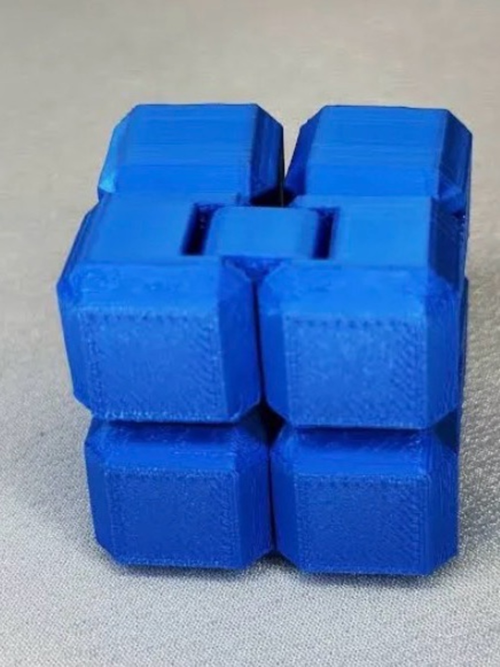 Blue Magnetic Fidget Cube